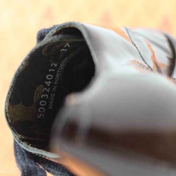 Fly London Chocolate Brown Patent Leather Wedges - Picture 16 of 16